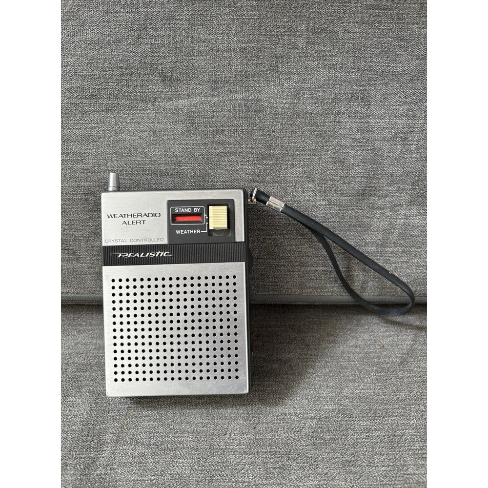 Realistic‎ 12-161 NOAA Weather Radio Alert Crystal Controlled Radio Shack Tested